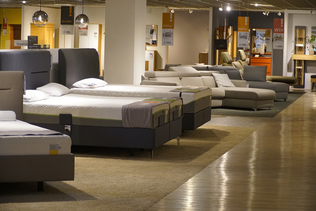 store, bed, furniture